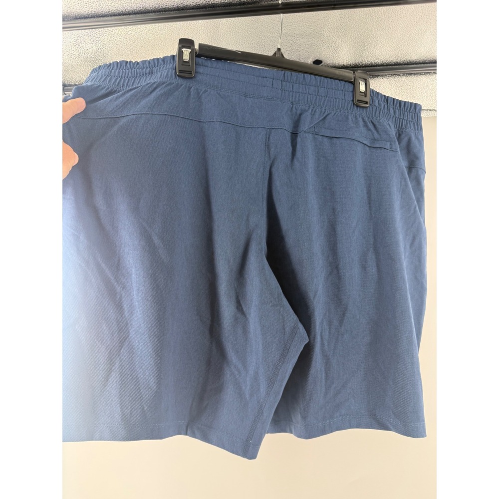 Mondetta Outdoor Project Mens XXLBlue Active Shorts Recycled Stretch Gym Workout